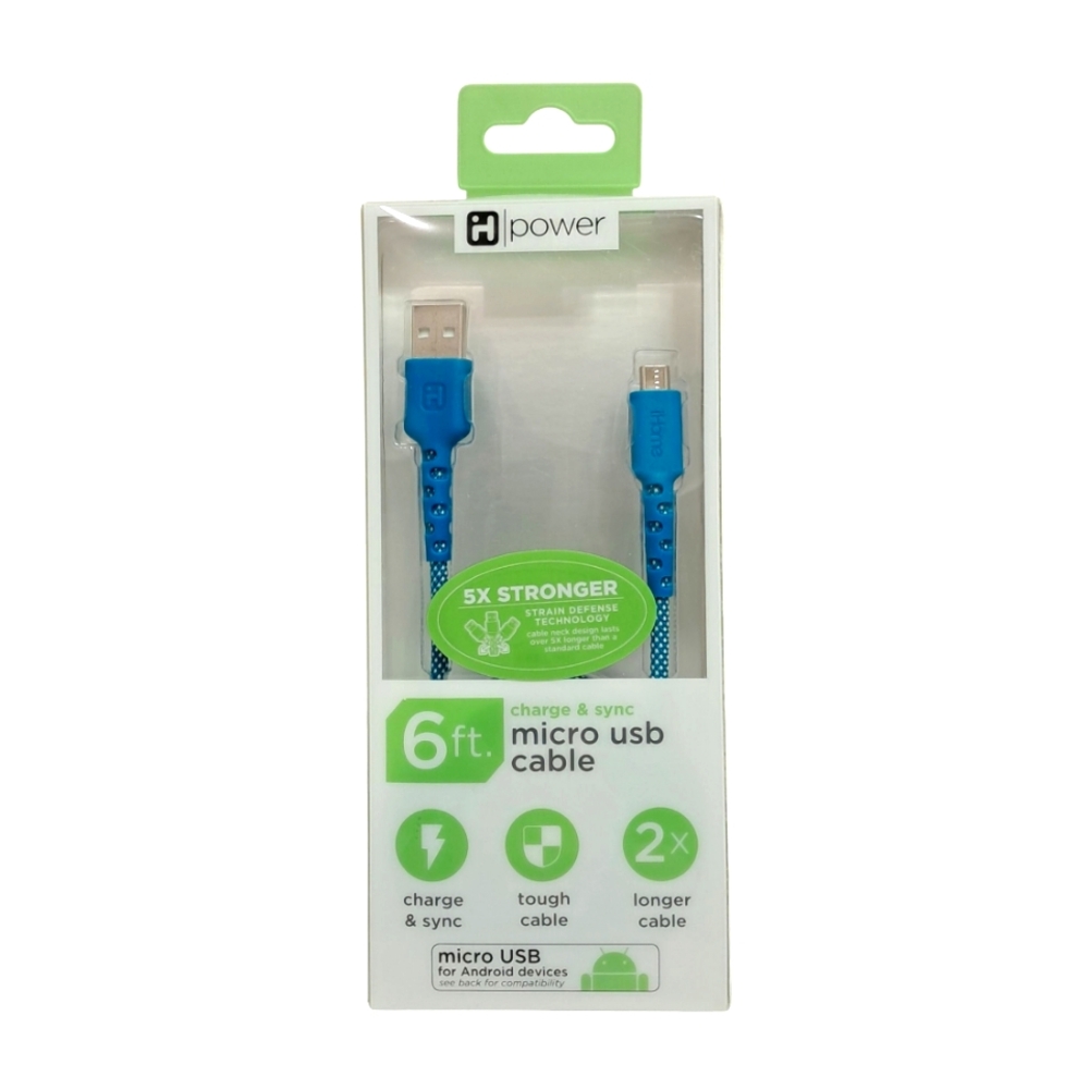 iHOME CHARGE & SYNC MICRO USB CABLE